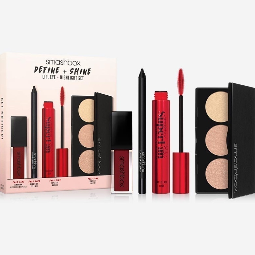 New Smashbox Define & Shine Lip, Eye & Highlight